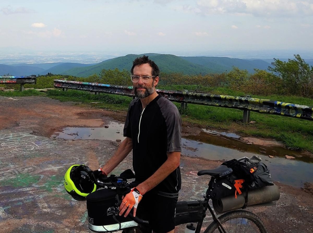 Eric Grossman on Reddish Knob